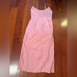 Quince Mauve Linen dress